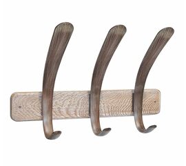 Вешалка настенная SHT-WH-21 (дерево-пластик/атланта брашированный) | Интернет магазин мебели и декора LifeDekor