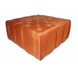 Пуф АУ-12 TOGAS (COL 56) велюр терракотовый | Интернет магазин мебели и декора LifeDekor