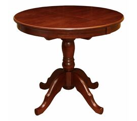 Стол Круглый (Махагон / массив березы, Шпон) | Интернет магазин мебели и декора LifeDekor