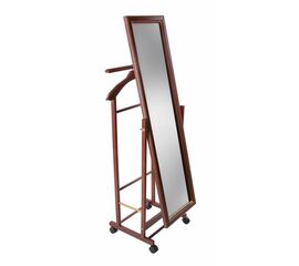 Вешалка "Верона Элит" с зеркалом"(красное дерево) | Интернет магазин мебели и декора LifeDekor