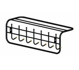 Вешалка настенная 800-П (Черный) | Интернет магазин мебели и декора LifeDekor