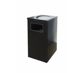 Урна уличная Квадро-13 (черный) | Интернет магазин мебели и декора LifeDekor