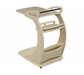 Подкатной столик Фаворит дуб шампань | Интернет магазин мебели и декора LifeDekor