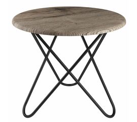 Стол журнальный BeautyStyle 20 дуб крымский состаренный/черный | Интернет магазин мебели и декора LifeDekor