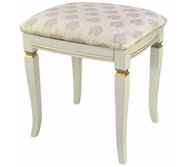 Банкетка Васко В 106Н слоновая кость/золото, Маркус ваниль | Интернет магазин мебели и декора LifeDekor