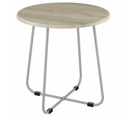 Стол журнальный BeautyStyle 14 дуб сонома/металлик | Интернет магазин мебели и декора LifeDekor