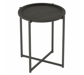 Стол журнальный Бьерн черный лофт/черный | Интернет магазин мебели и декора LifeDekor