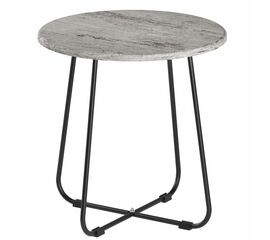 Стол журнальный BeautyStyle 14 серый шпат/черный | Интернет магазин мебели и декора LifeDekor