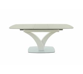 Стол Нотр Дам MODERNE стекло OPTIWHITE 1400(1800)*850, Капучино | Интернет магазин мебели и декора LifeDekor