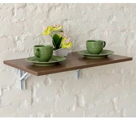 Стол настенный, складной (СЛСК 600 / ясень шимо темный) | Интернет магазин мебели и декора LifeDekor