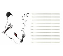 Набор LED подсветки для 10-ти полок | Интернет магазин мебели и декора LifeDekor