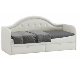 Кровать «Адель» с мягкой спинкой тип 1 | Интернет магазин мебели и декора LifeDekor