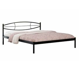 Кровать Аура (140х200/ цвет Чёрный/ металлическое основание) | Интернет магазин мебели и декора LifeDekor