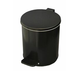 Ведро с педалью 7 литров (чёрный) | Интернет магазин мебели и декора LifeDekor