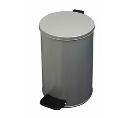 Ведро с педалью 10 литров (серый) | Интернет магазин мебели и декора LifeDekor