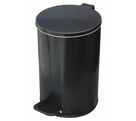 Ведро с педалью 10 литров (черный) | Интернет магазин мебели и декора LifeDekor
