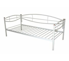 Кушетка Аура (90х200/металлическое основание) Белый | Интернет магазин мебели и декора LifeDekor