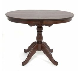 Стол обеденный Овальный-0110 (темный тон) | Интернет магазин мебели и декора LifeDekor