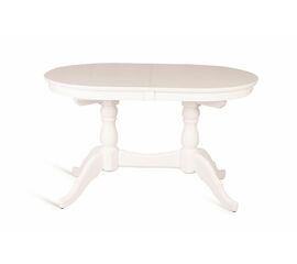 Стол обеденный Овальный-1300 (белая эмаль) | Интернет магазин мебели и декора LifeDekor