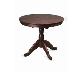 Стол обеденный Круглый-0090 (темный тон) | Интернет магазин мебели и декора LifeDekor