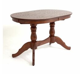 Стол обеденный Овальный-1300 (средний тон) | Интернет магазин мебели и декора LifeDekor