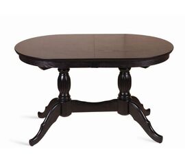 Стол обеденный овальный раздвижной Лилия-1300 (венге) | Интернет магазин мебели и декора LifeDekor