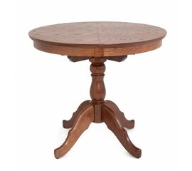 Стол обеденный Круглый-0090 (средний тон) | Интернет магазин мебели и декора LifeDekor