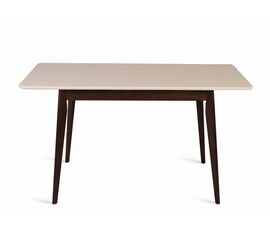 Стол обеденный прямоугольный Рэй-1200 (темный тон / слоновая кость 9001) | Интернет магазин мебели и декора LifeDekor