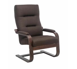 Кресло Оскар (Орех текстура/ткань Малмо 28) | Интернет магазин мебели и декора LifeDekor