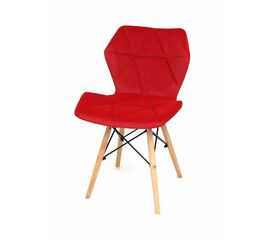 Стул S-879MT (RED B-1016) velvet | Интернет магазин мебели и декора LifeDekor