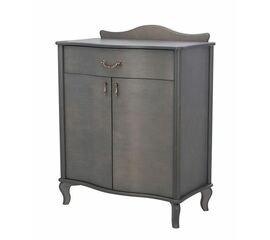 Комод "Джульетта" с распашными дверцами (серый ясень) Вис | Интернет магазин мебели и декора LifeDekor