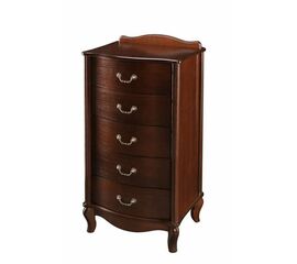 Комод "Джульетта" узкий 5 ящ.(орех ) Вис | Интернет магазин мебели и декора LifeDekor