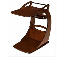 Подкатной столик "Фаворит" (орех) Вис | Интернет магазин мебели и декора LifeDekor