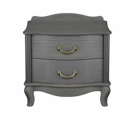 Тумбочка прикроватная "Джульетта" 2 ящ. (серый ясень) Вис | Интернет магазин мебели и декора LifeDekor