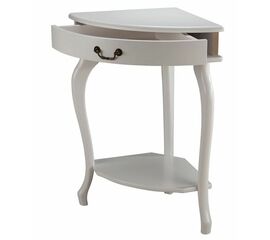 Консоль угловая "Элегант" (молочный дуб) Вис | Интернет магазин мебели и декора LifeDekor