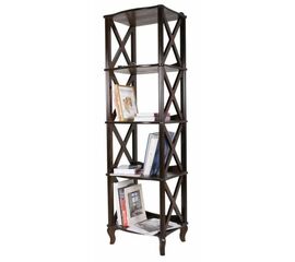 Этажерка-стеллаж "Джульетта"-4 (орех ) Вис | Интернет магазин мебели и декора LifeDekor