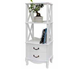 Этажерка "Джульетта"-2 (молочный дуб ) Вис | Интернет магазин мебели и декора LifeDekor