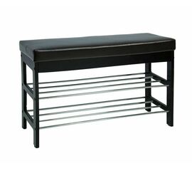 Банкетка "Грейс" (венге, к/з орегон) Вис | Интернет магазин мебели и декора LifeDekor