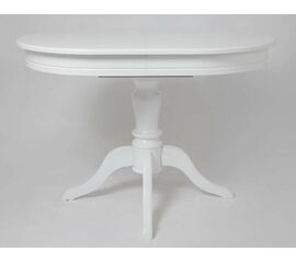 Стол обеденный овальный раздвижной Ларго Белый | Интернет магазин мебели и декора LifeDekor