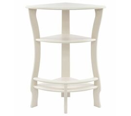 Этажерка угловая "Грейс" (молочный дуб ) Вис | Интернет магазин мебели и декора LifeDekor