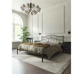 Кровать Глэдис без изножья (160х200/ноги металл/цвет Коричневый бархат) | Интернет магазин мебели и декора LifeDekor