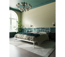 Кровать "Глэдис" без изножья (120х200/ноги металл/цвет Белый) | Интернет магазин мебели и декора LifeDekor