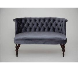 Диван Бархат (темный тон / 36 - голубовато-серый) | Интернет магазин мебели и декора LifeDekor