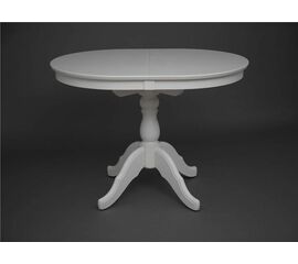 Стол обеденный Овальный-0110 110(145)х82х80 (слоновая кость 9001) | Интернет магазин мебели и декора LifeDekor