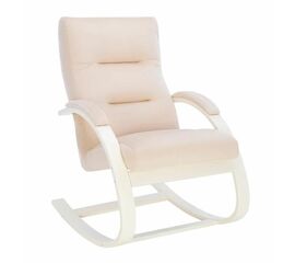 Кресло-качалка Милано  (Слоновая кость/ткань V18) | Интернет магазин мебели и декора LifeDekor