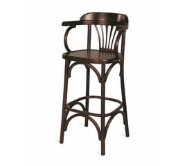 Стул барный 750 Венский твердый (темный тон) | Интернет магазин мебели и декора LifeDekor