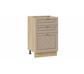 Шкаф напольный с тремя ящиками «Бьянка» | Интернет магазин мебели и декора LifeDekor