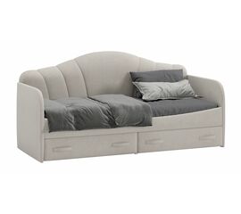 Кровать с мягкой спинкой и ящиками «Сабрина» (900) | Интернет магазин мебели и декора LifeDekor