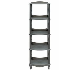 Этажерка-стеллаж "Джульетта"-4 (серый ясень) Вис | Интернет магазин мебели и декора LifeDekor