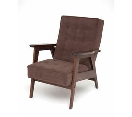 Кресло РЕТРО (темный тон / RS32 - коричневый) | Интернет магазин мебели и декора LifeDekor